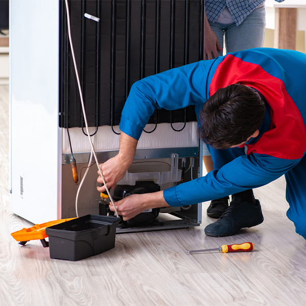 how much do you charge for refrigerator repair services in Talco Texas